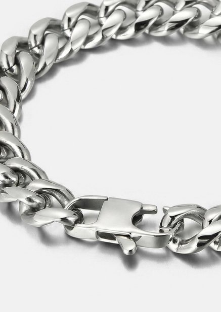 Pulsera Iron Valor - Chapada en plata