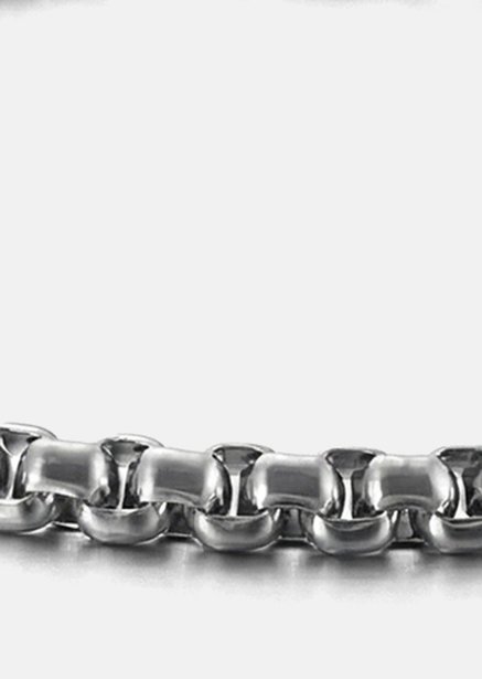 Pulsera Steel Valor - Chapada en plata