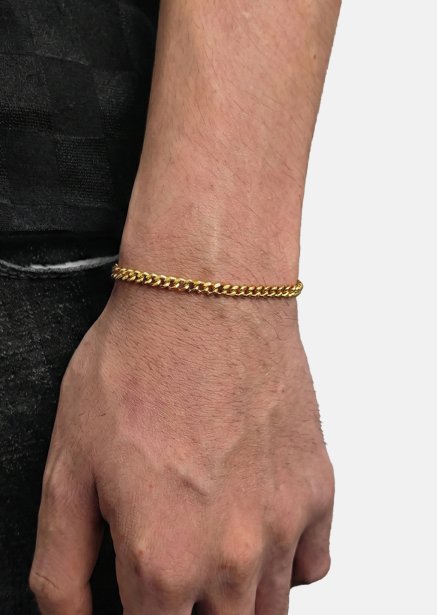 Pulsera Valor Twist - 18k Chapada en oro