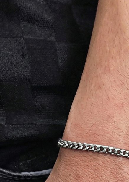 Pulsera Varen Haven - Chapada en plata