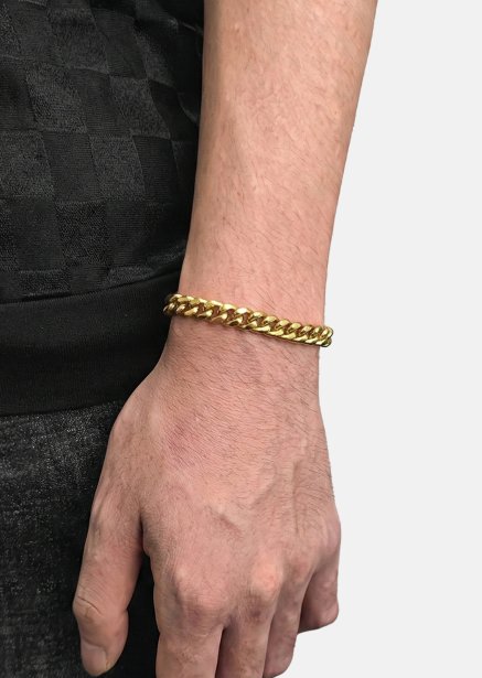 Pulsera Ember Grip - 18k Chapada en oro
