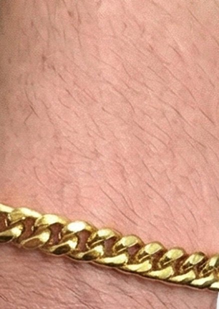 Pulsera Ember Grip - 18k Chapada en oro