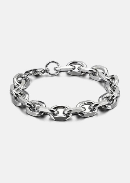 Pulsera Aure Vale - Chapada en plata