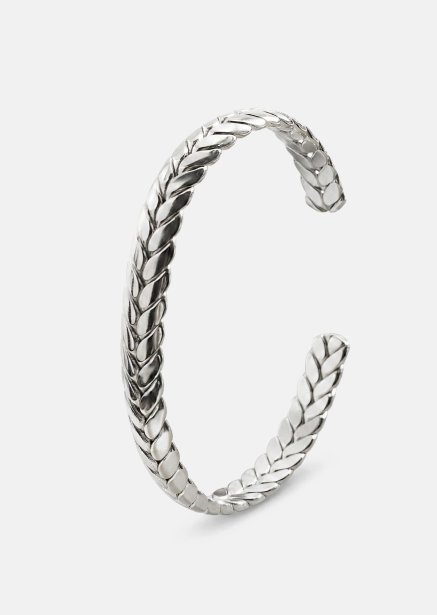 Pulsera Axton Shade - Chapada en plata