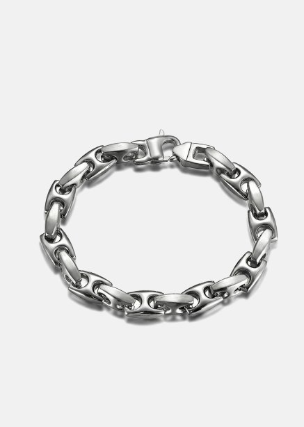 Pulsera Marlow Helm - Chapada en plata