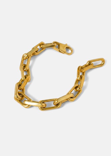 Pulsera Valor Link - 18k Chapada en oro
