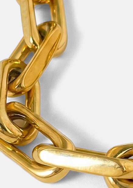 Pulsera Valor Link - 18k Chapada en oro