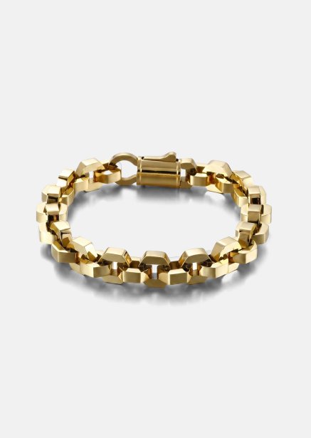 Pulsera Cynosure Rise - 18k Chapada en oro