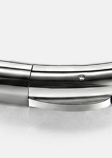 Pulsera Eldrin Loom - Chapada en plata
