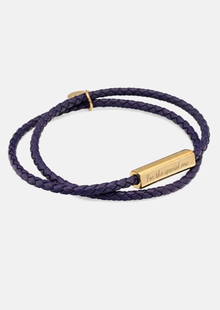 Pulsera de cuero Noble Twist
