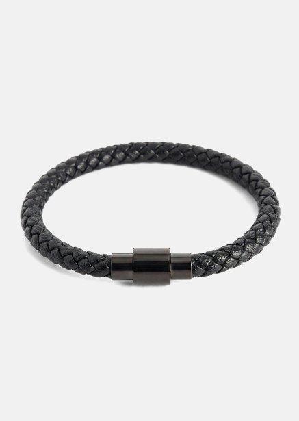 Pulsera de cuero Silken Valor