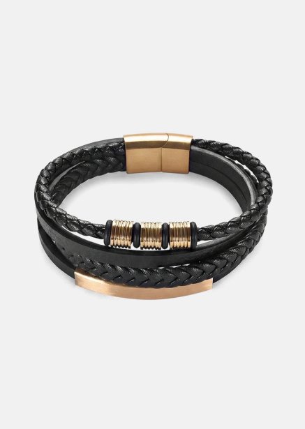 Pulsera de cuero Titan Bond