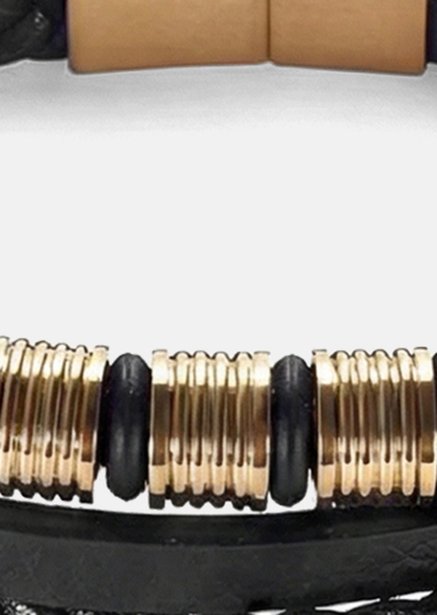 Pulsera de cuero Titan Bond