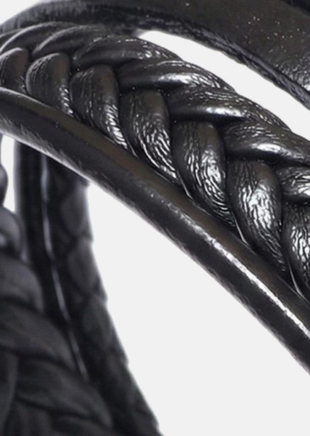 Pulsera de cuero Shadow Spire