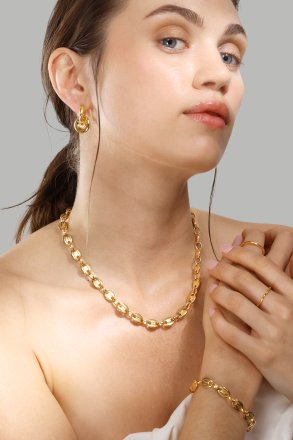 Anillo Flow Anillo Thin - 18k Chapado en oro