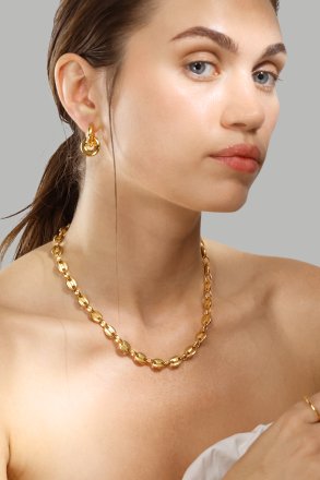 Collar Bold Chain - 18k Chapado en oro