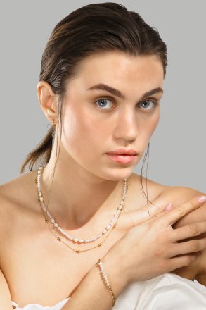 Collar Pearl Harmony – 18k Chapado en oro