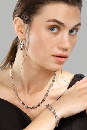Pulsera Bold Chain – Chapada en plata