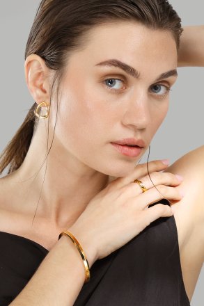 Pulsera Soleil - 18k Chapada en oro
