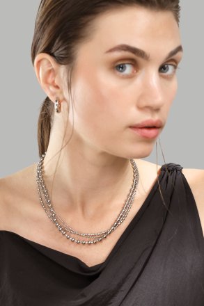 Collar Layered Shine – Chapado en plata