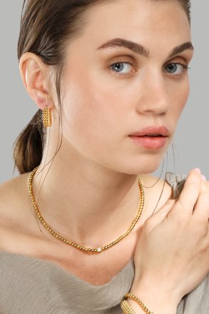 Pulsera Aurora - 18k Chapada en oro