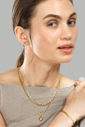 Pulsera Floré - 18k Chapada en oro