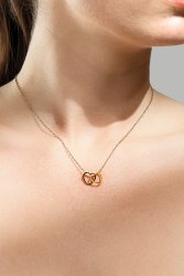 Collar Together Forever – 18k Chapado en oro