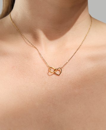 Collar Together Forever – 18k Chapado en oro