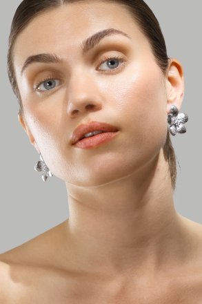 Pendientes Flora Shine – Chapados en plata