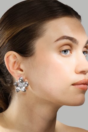Pendientes Flora Shine – Chapados en plata
