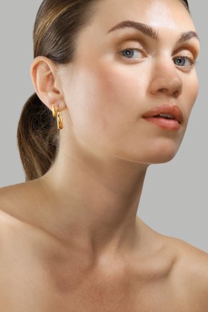 Pendiente Golden Drop - 18k Chapado en oro