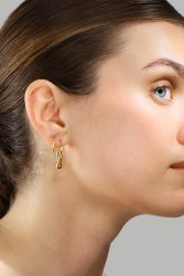 Pendiente Golden Drop - 18k Chapado en oro