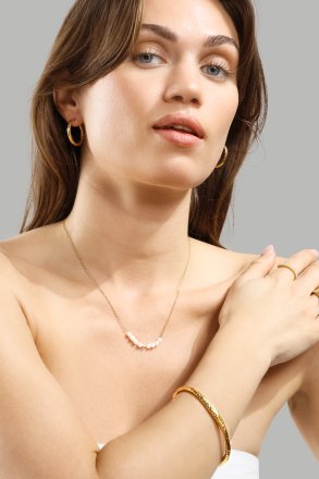 Pendiente Everyday Hoops - 18k Chapado en oro