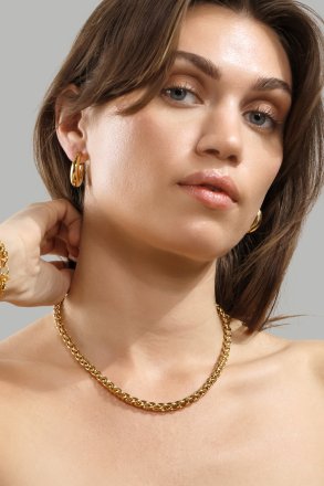 Collar Royal Twist - 18k Chapado en oro