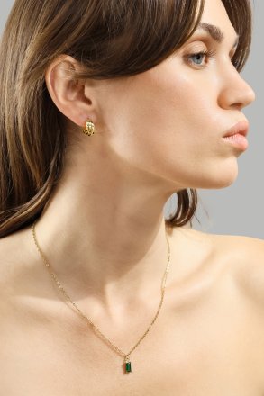 Collar Emeraldis - 18k Chapado en oro