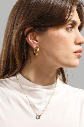 Collar Orbit – Chapado en plata