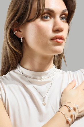 Collar Natuna - Chapado en plata