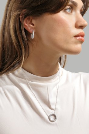 Collar Cirque Éclat - Chapado en plata