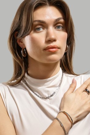 Pulsera Pulse – Chapada en plata