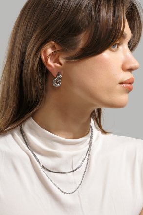 Pulsera Twist – Chapada en plata