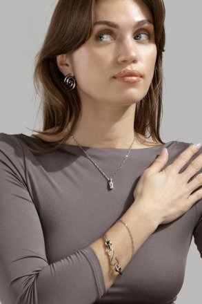 Pulsera Drift – Chapada en plata