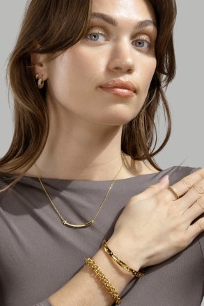 Pulsera Stardust - 18k Chapada en oro