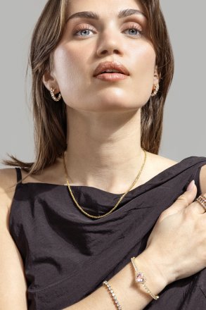Collar Shimmer - 18k Chapado en oro