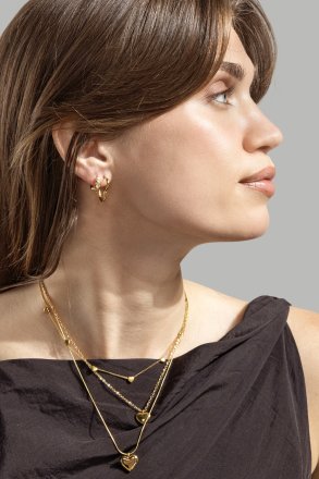 Anillo Heartglow - 18k Chapado en oro