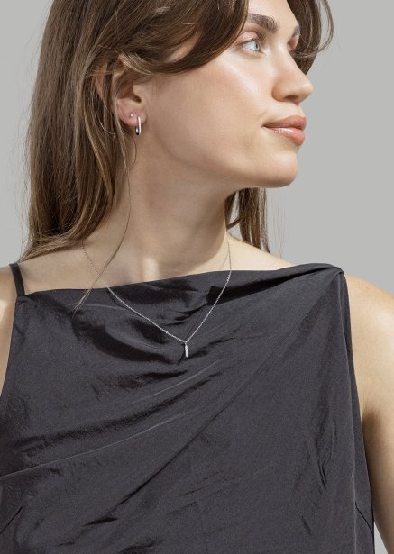 Pendiente Luxe Whisper - Chapado en plata
