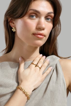 Florabella Pendientes - 18k Chapados en oro