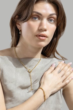 Pendiente Luxe Whisper - 18k Chapado en oro