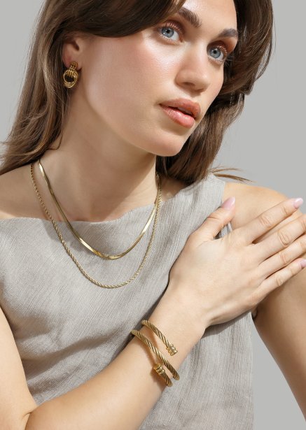 Verona Collar – 18k Chapado en oro