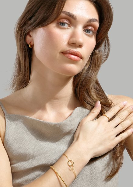 Pulsera Maxiora - 18k Chapada en oro