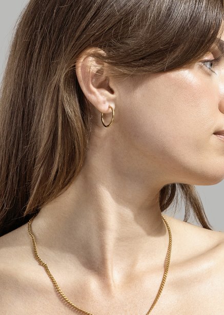 Golden Link Chain Bracelet - 18k Chapada en oro
